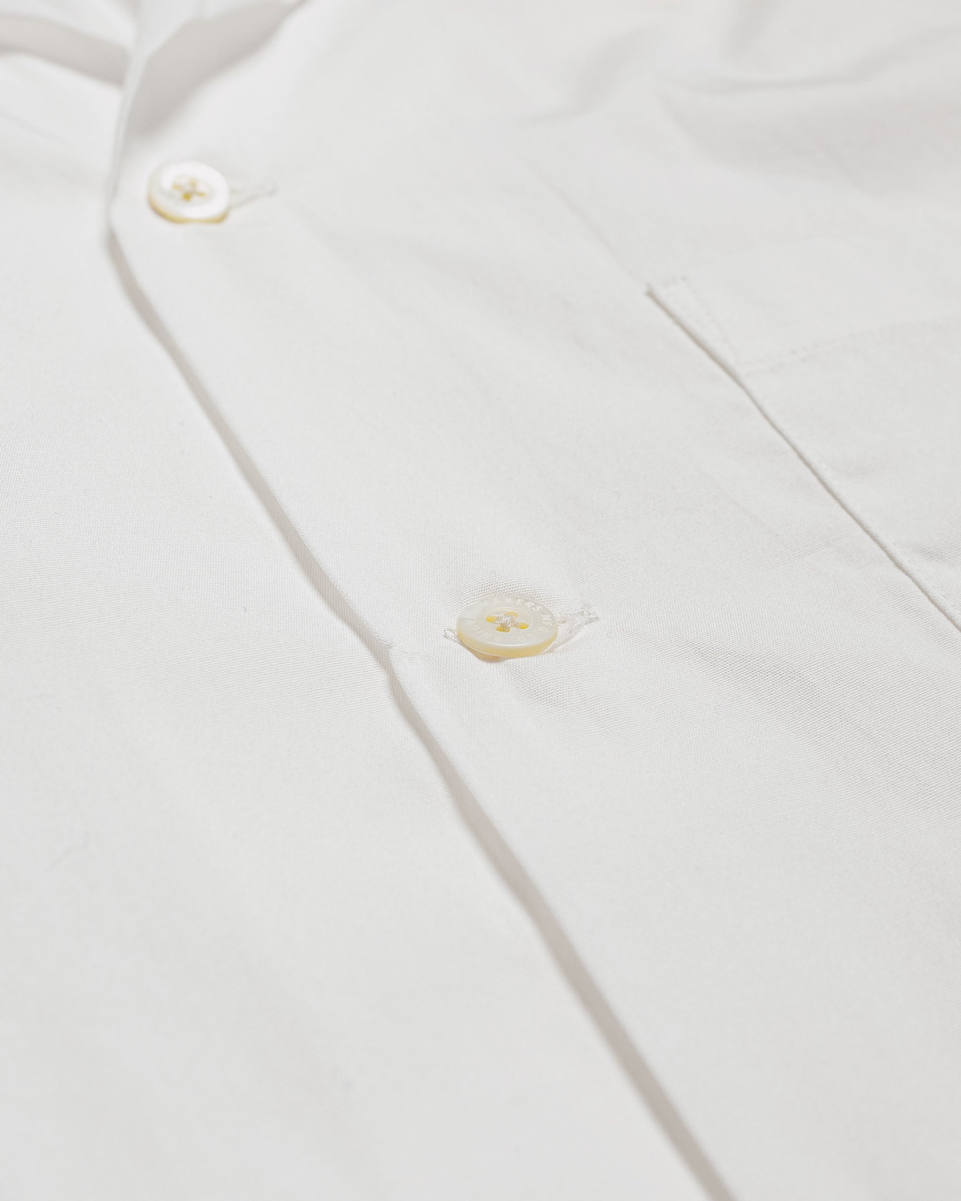 lost & found Phigvel Phigvel Back Gathering SS Shirt Off White