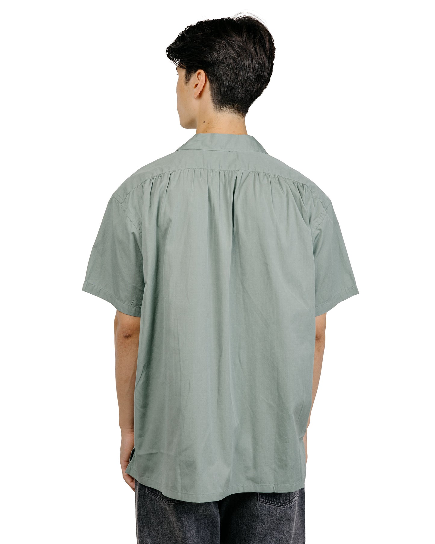 Phigvel Back Gathering SS Shirt Sage Green
