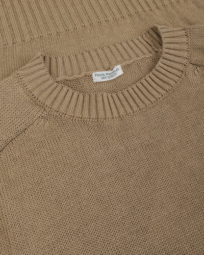 Phigvel C/L Crewneck Knit Sand Beige