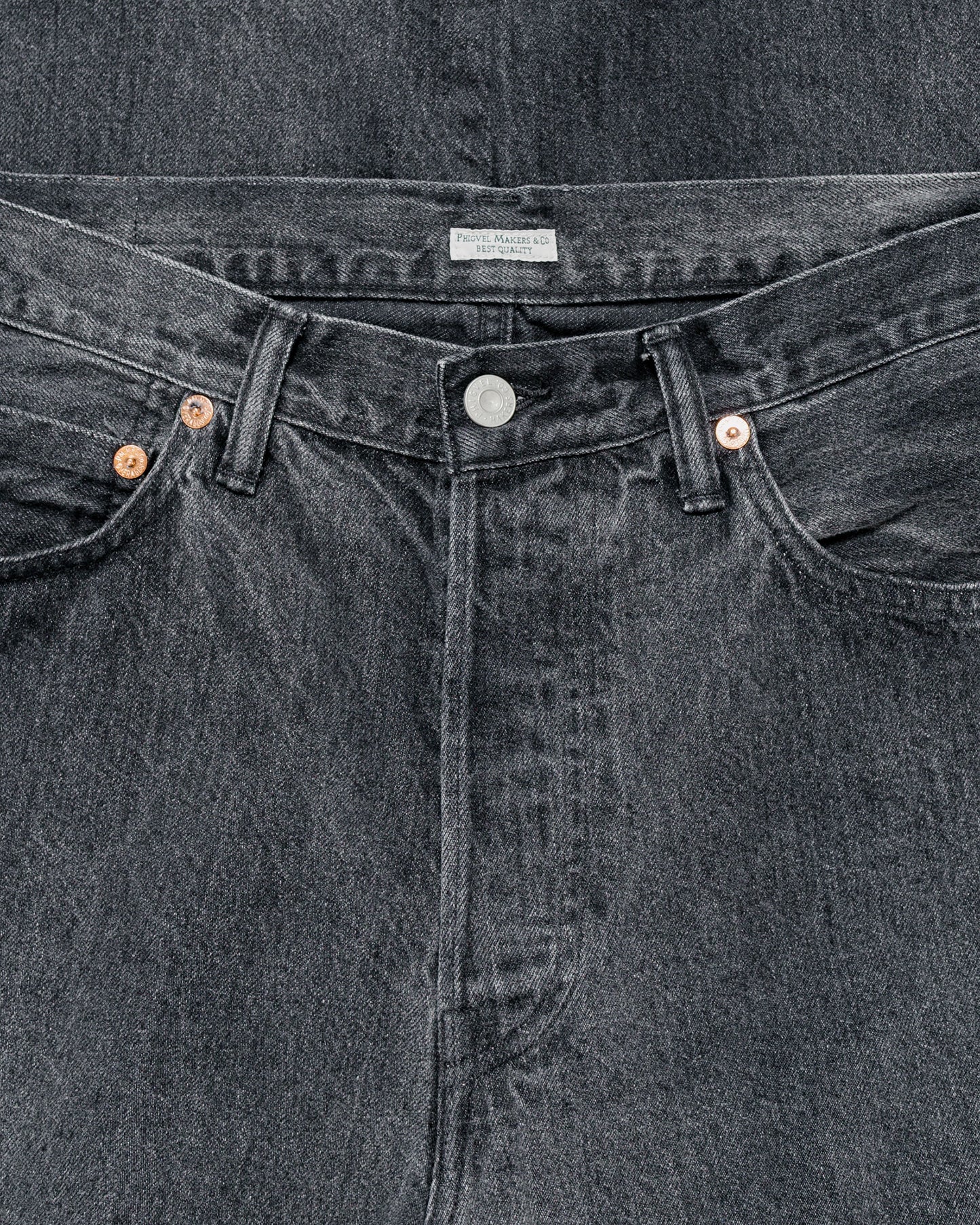Phigvel Classic Faded Jeans Black Fade