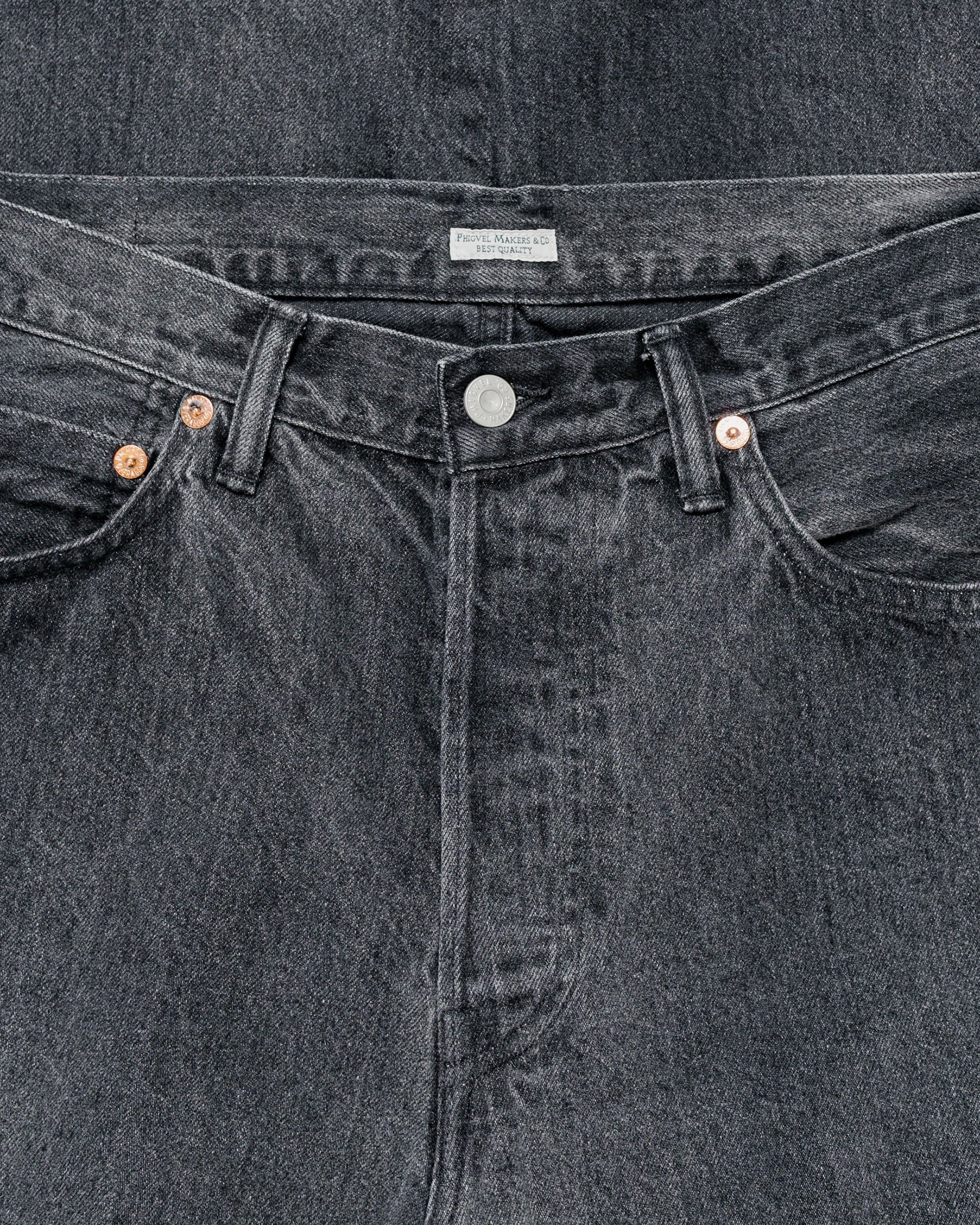 Phigvel Classic Faded Jeans Black Fade