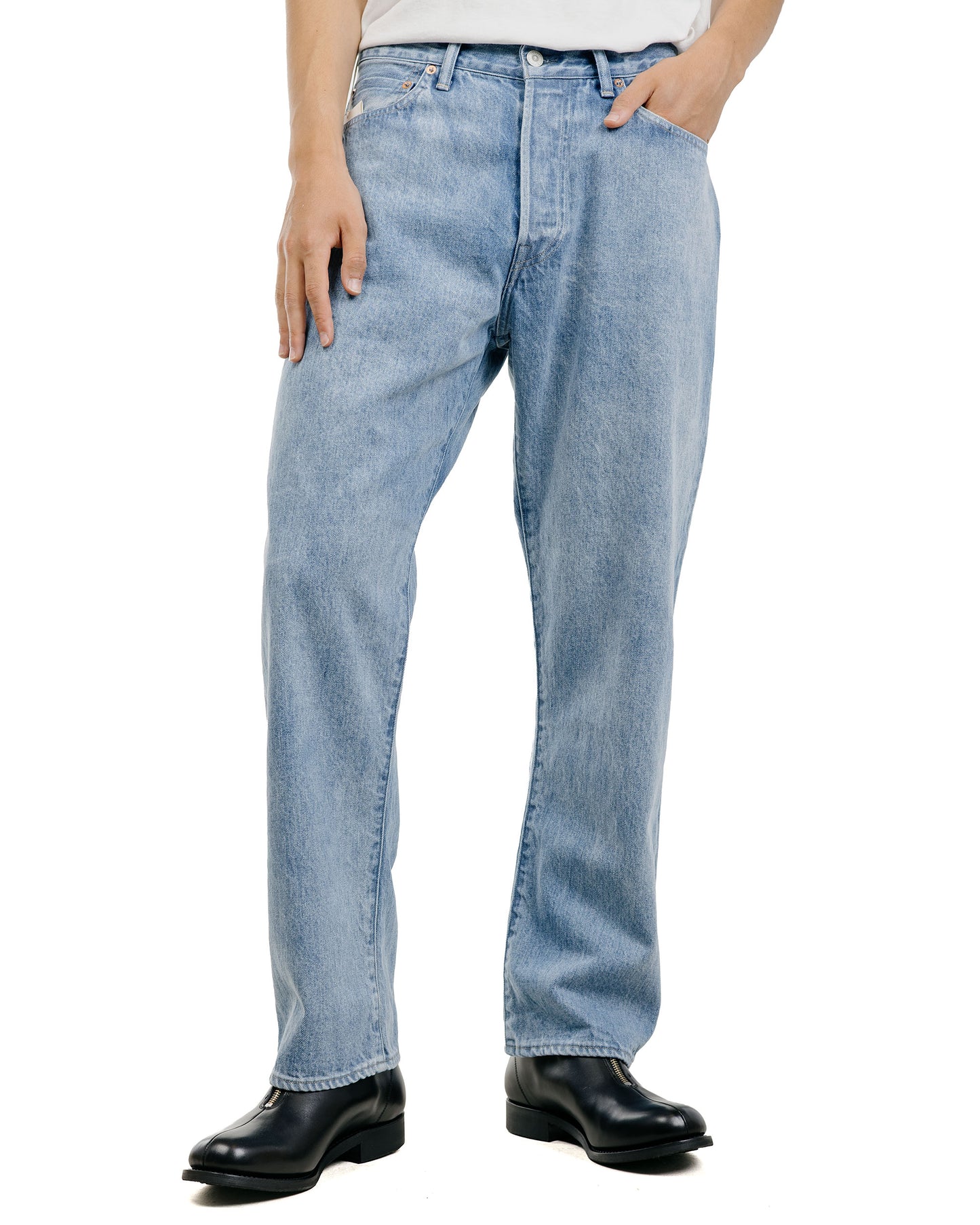 Phigvel Classic Faded Jeans Indigo Fade