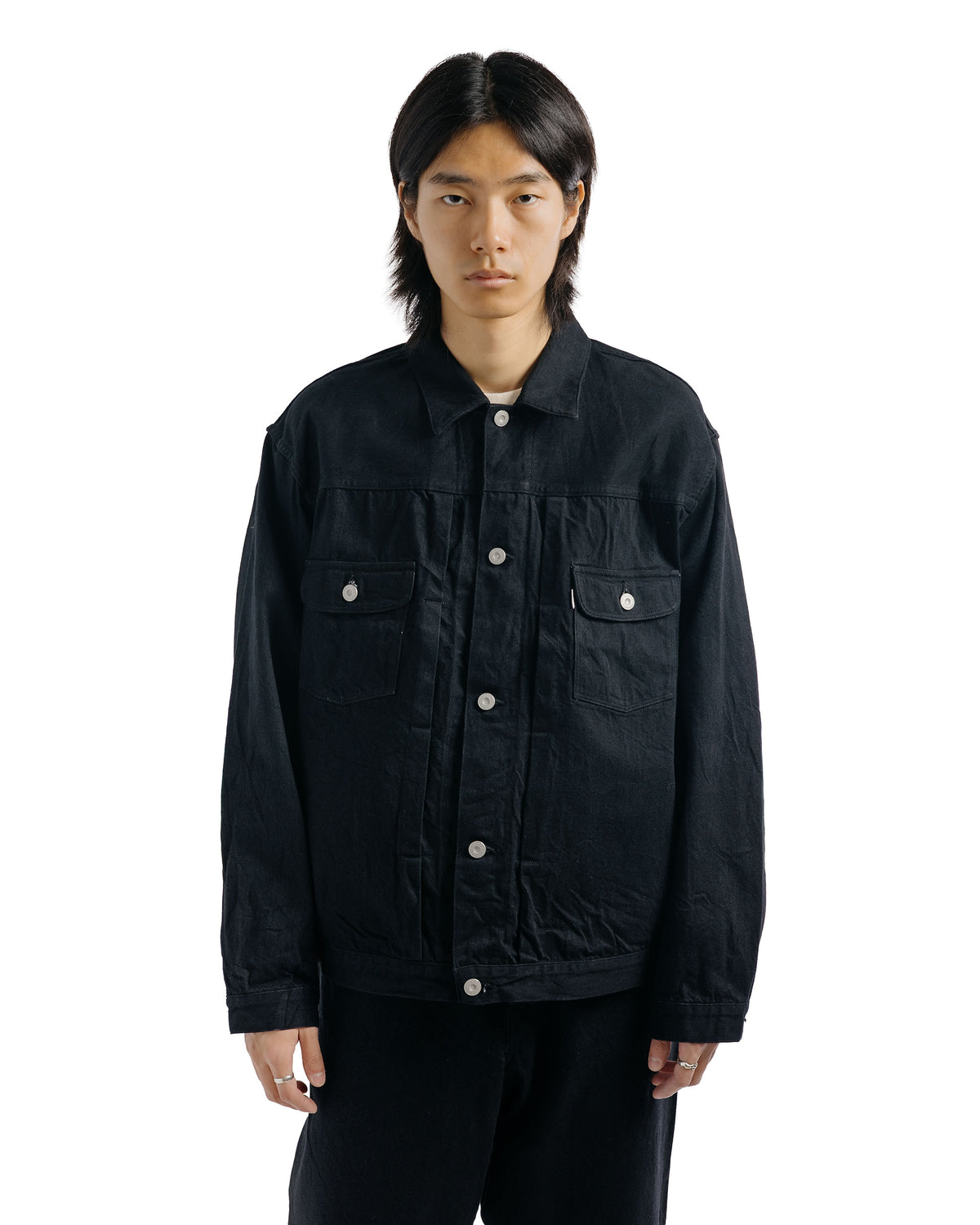 Phigvel Classic Jean Jacket Black