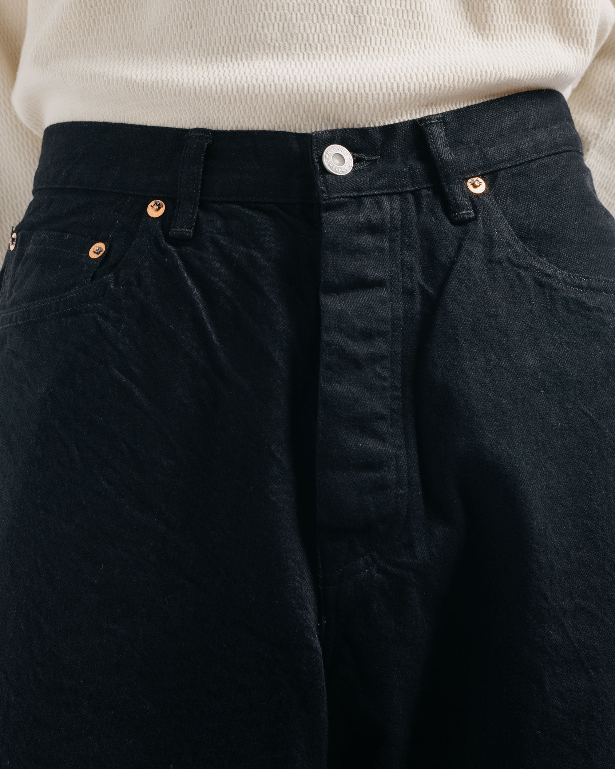 Phigvel Classic Jeans Wide Black