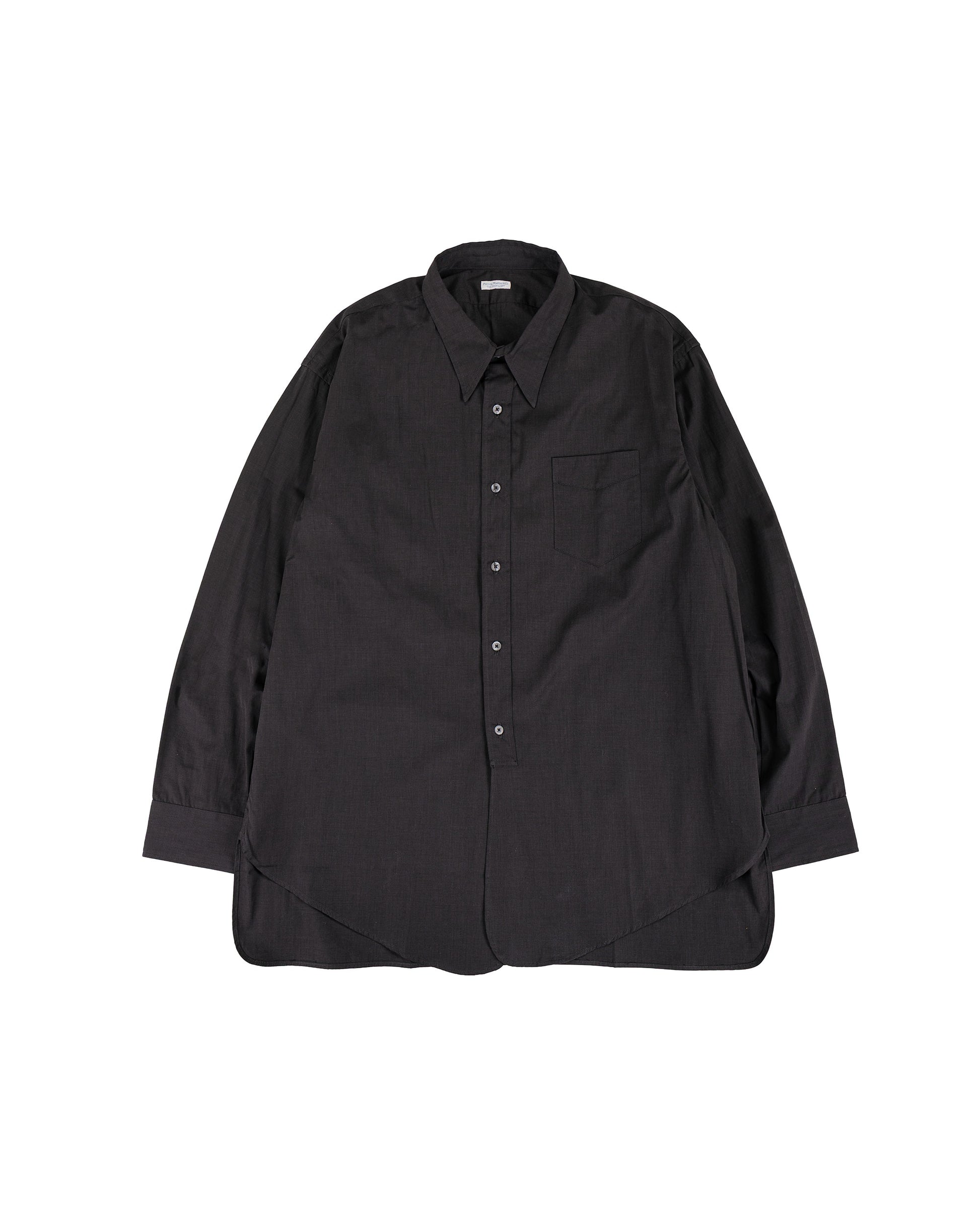 Phigvel Classic Long Dress Shirt Charcoal