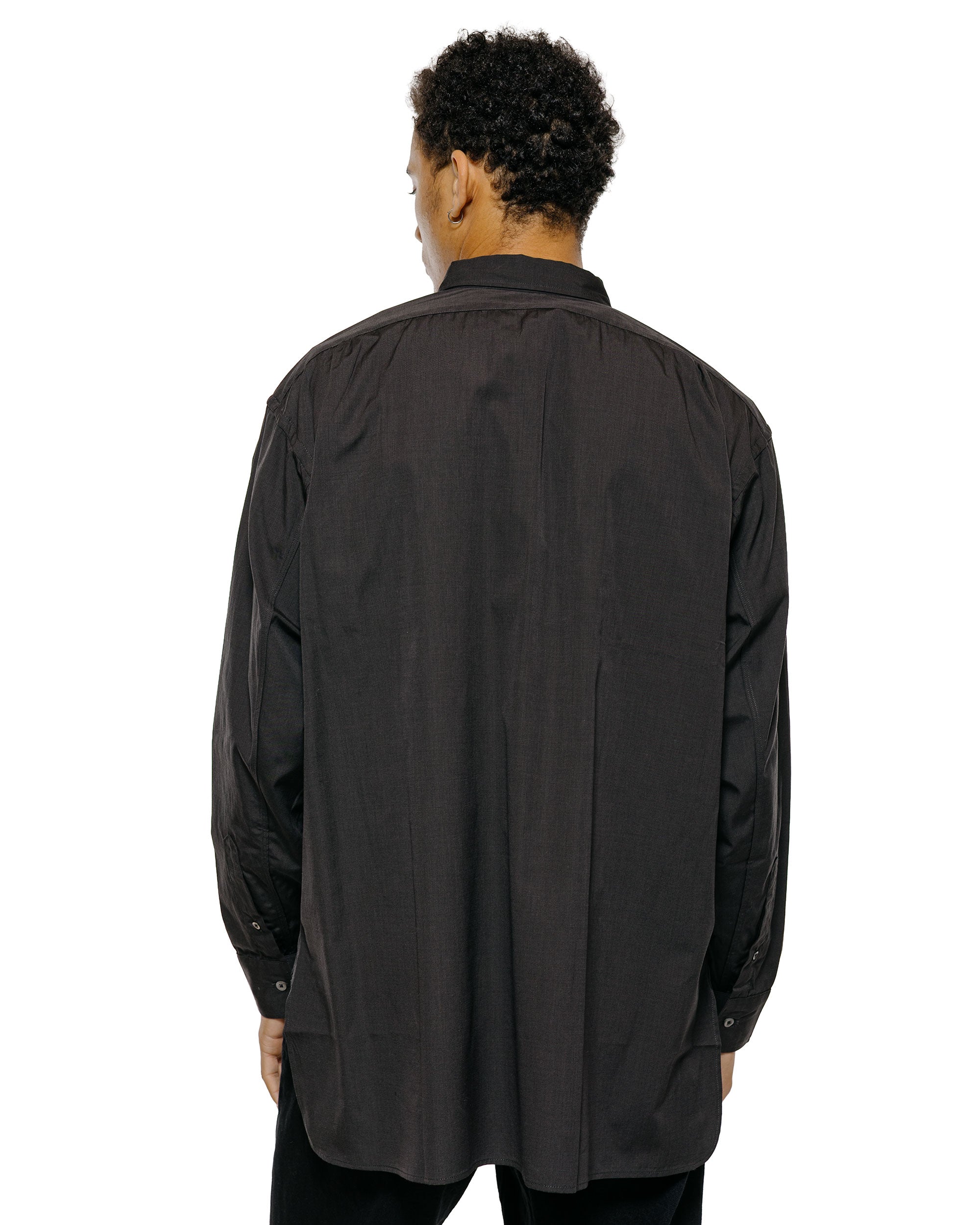 phigvel シャツ Phigvel Classic Long Dress Shirt Charcoal