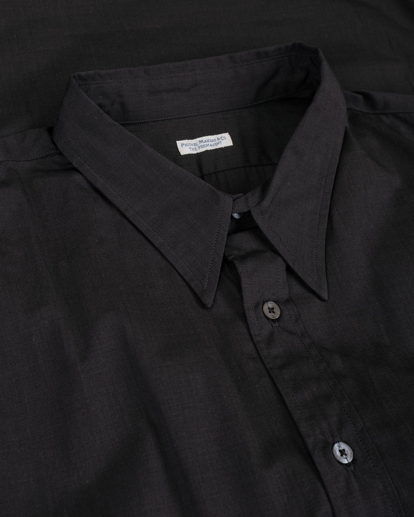 Phigvel Classic Long Dress Shirt Charcoal