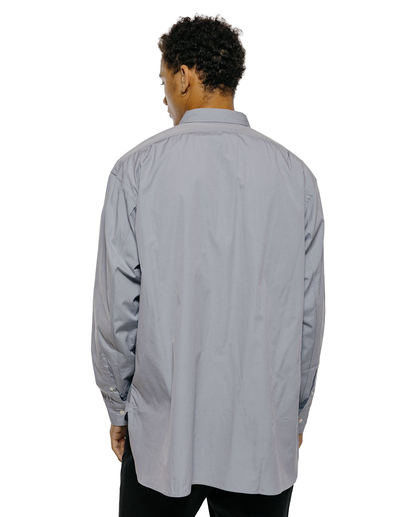 Phigvel Classic Long Dress Shirt Old Sax