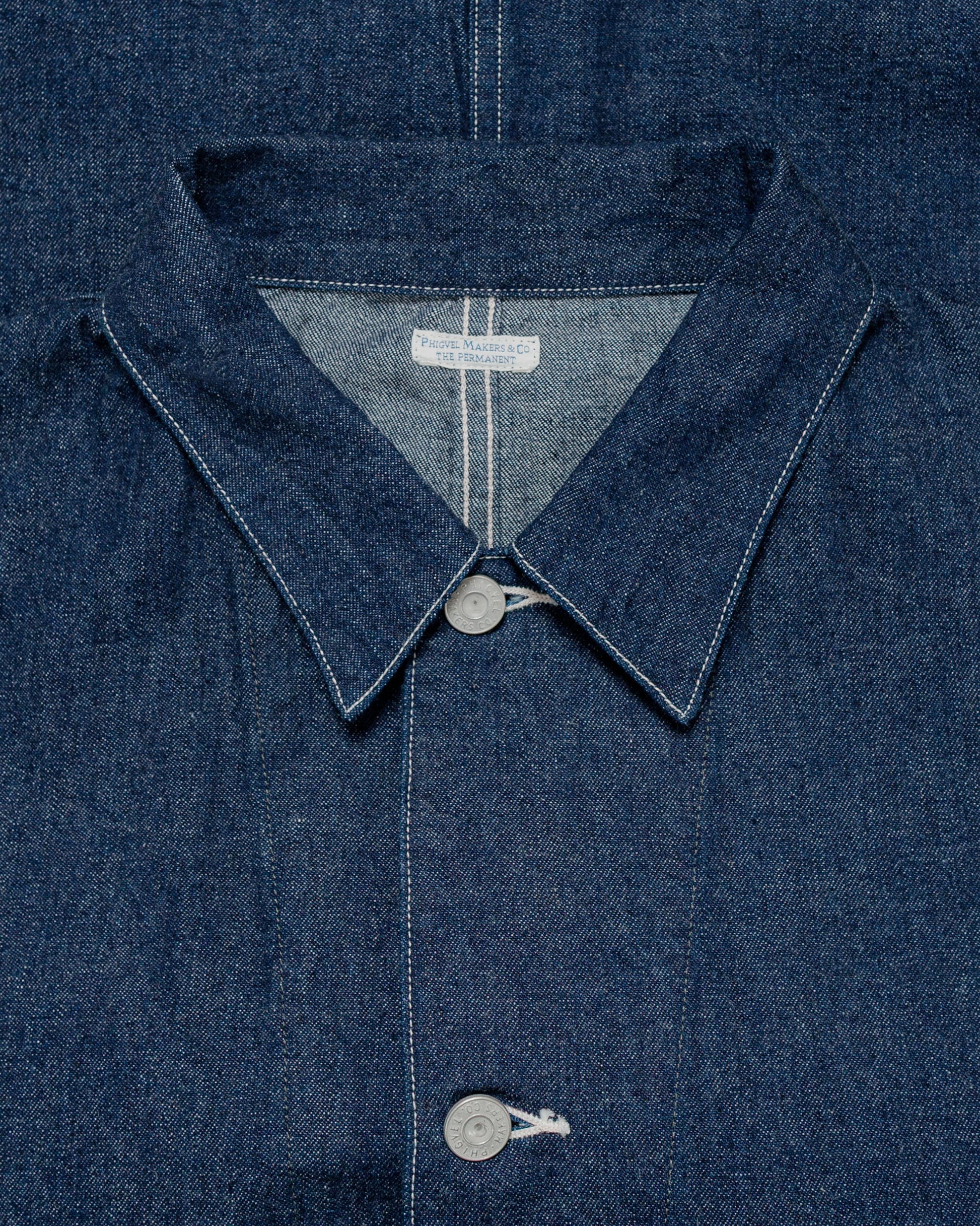 Phigvel Denim Chore Jacket Indigo