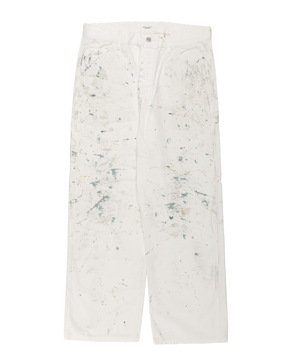 Phigvel Denim Painter Trousers C.White(Painted)