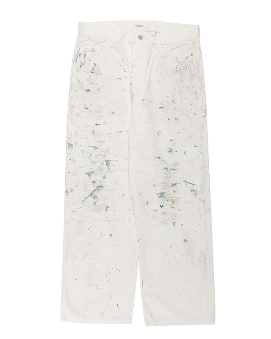 Phigvel Denim Painter Trousers C.White(Painted)