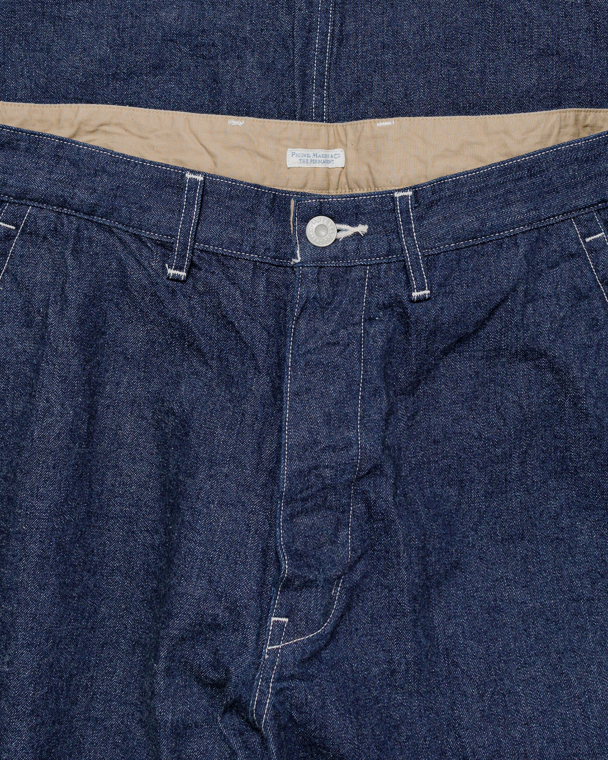 Phigvel Denim Painter Trousers Indigo Rigid