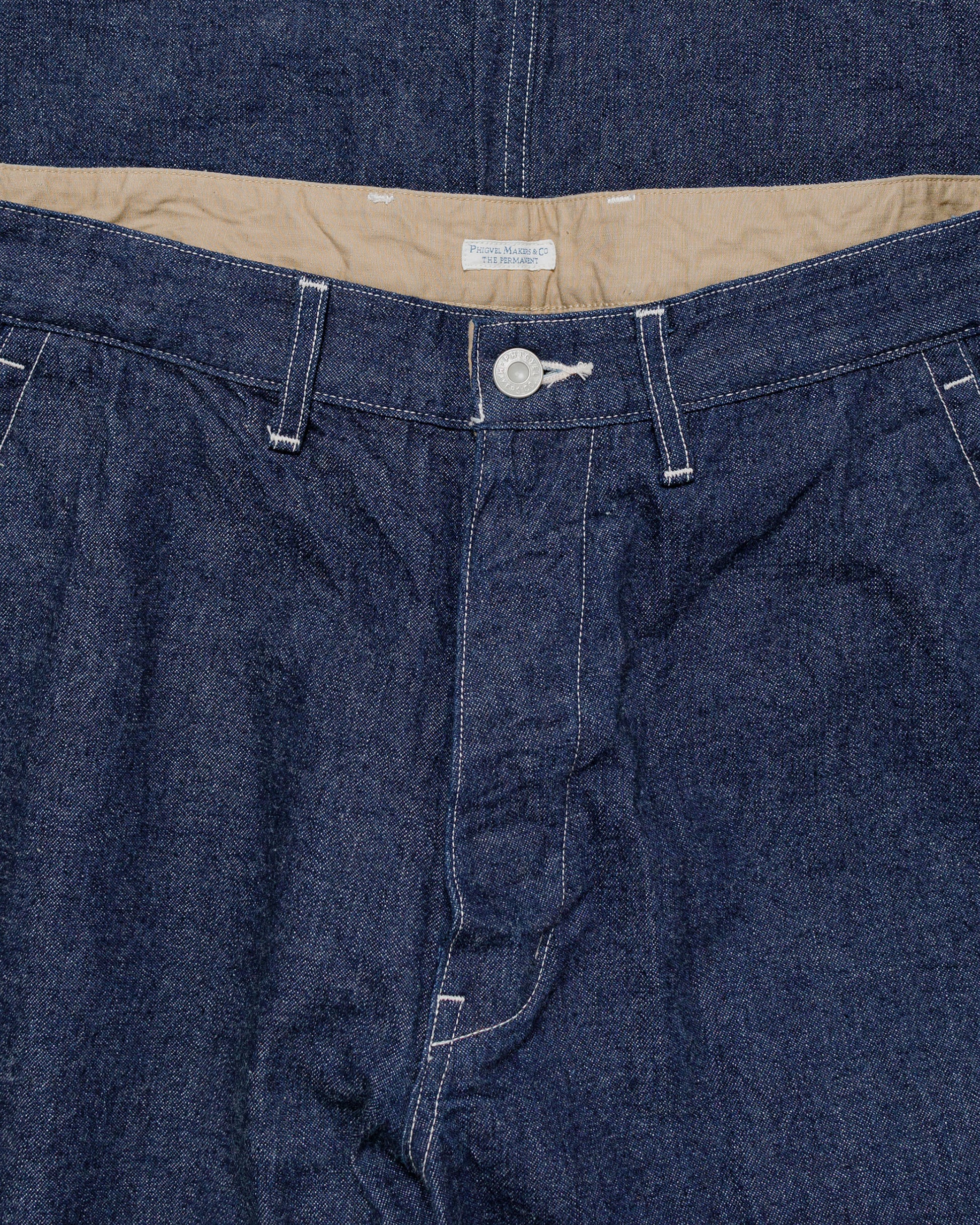 Phigvel Denim Painter Trousers Indigo Rigid