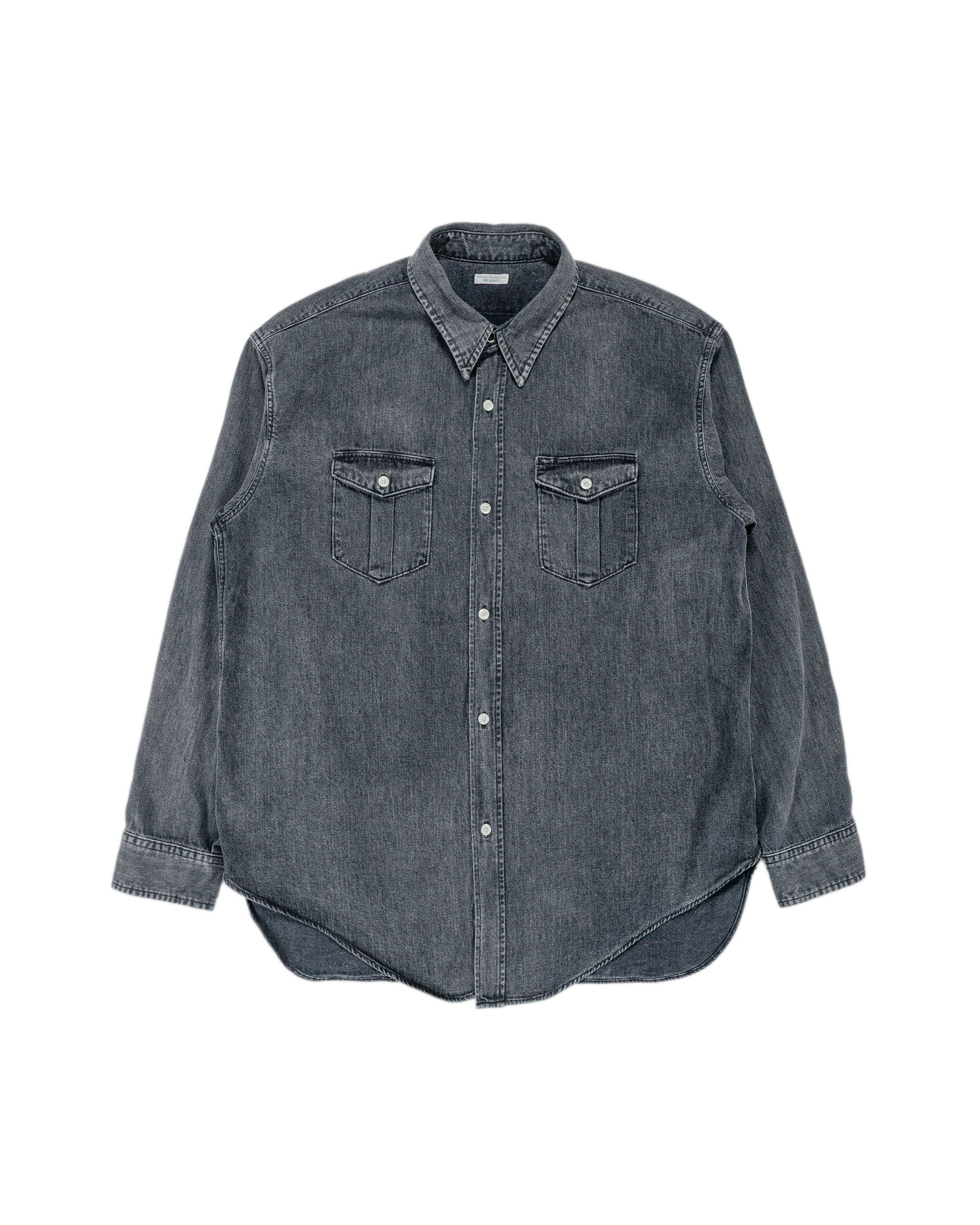Phigvel Denim Workaday Shirt Black (Fade)