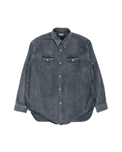 Phigvel Denim Workaday Shirt Black (Fade)