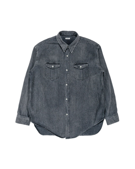 Phigvel Denim Workaday Shirt Black (Fade)