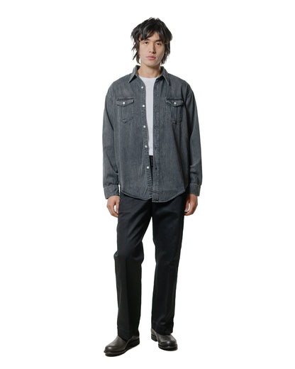 Phigvel Denim Workaday Shirt Black (Fade)