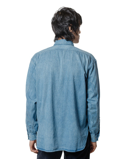Phigvel Denim Workaday Shirt Indigo (Fade)
