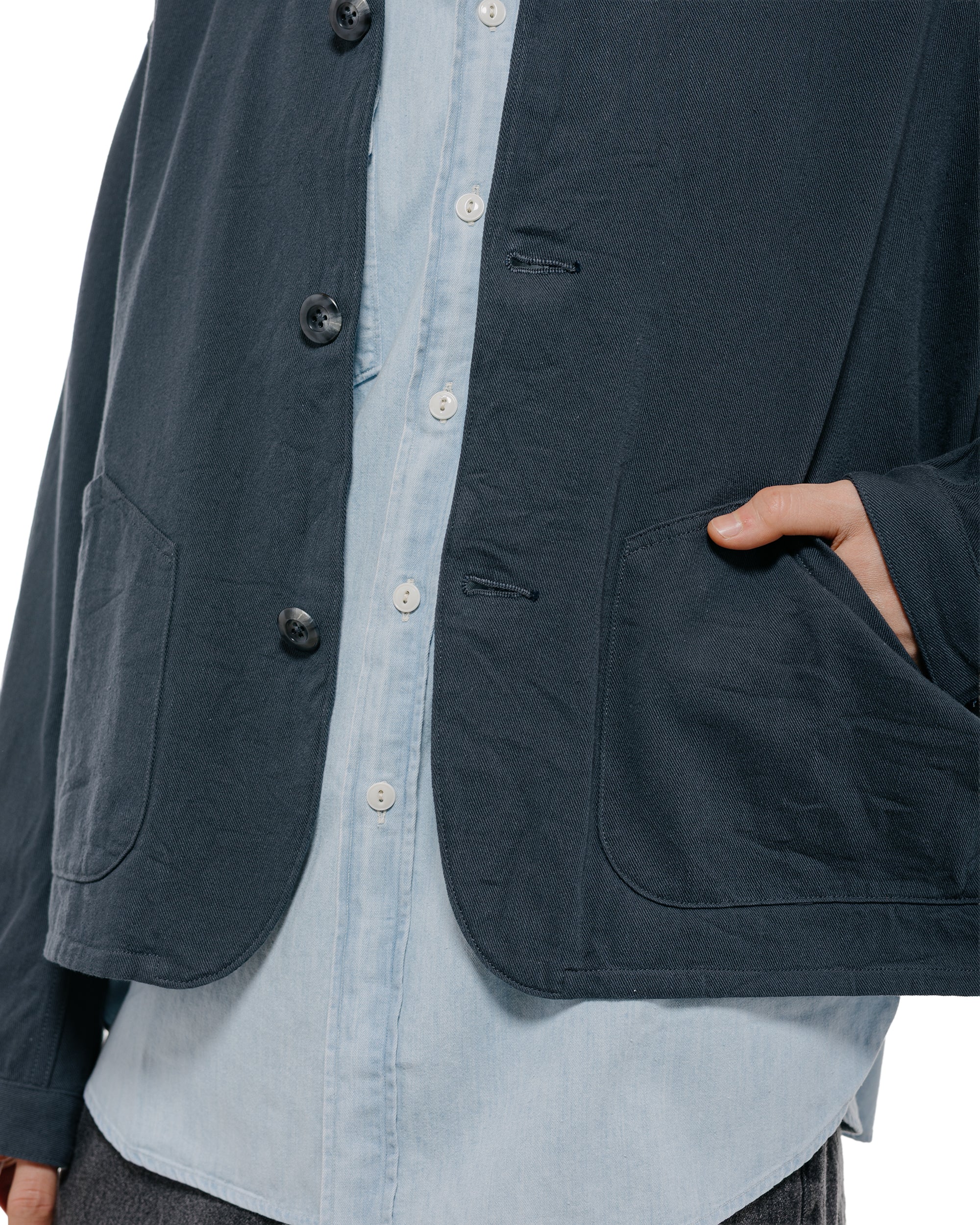 Phigvel Drill Cloth Field Jacket Dust Navy
