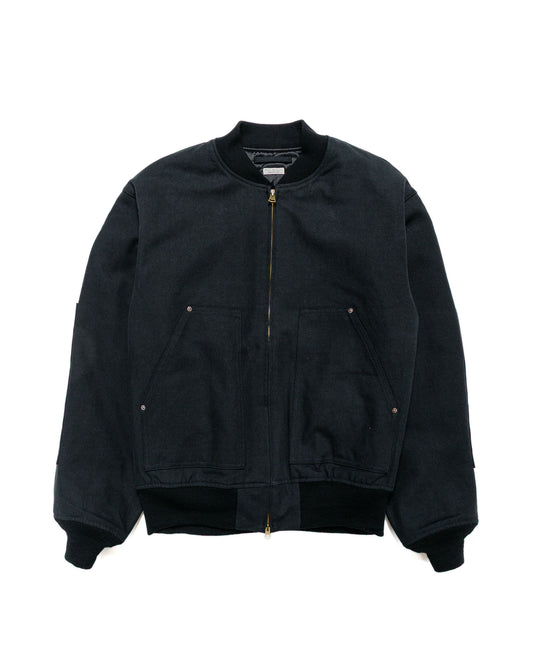 Phigvel Duck Cloth Workaday Blouson Ink Black