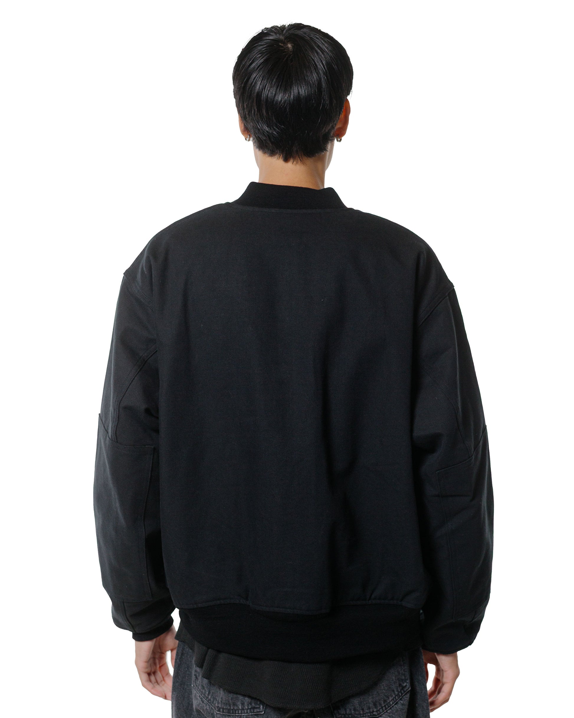 Phigvel Duck Cloth Workaday Blouson Ink Black