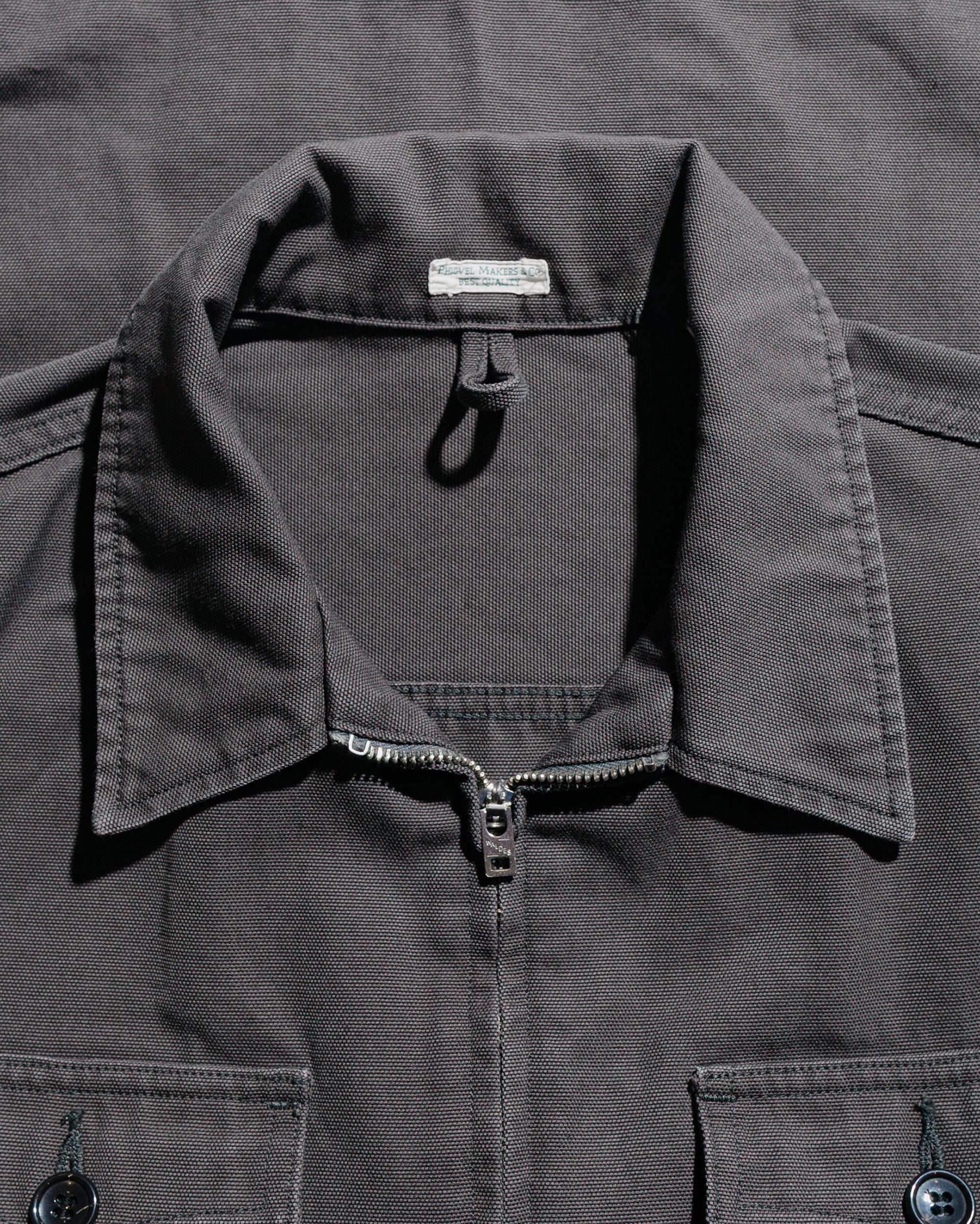 Phigvel Duck Cloth Workaday Jacket Charcoal