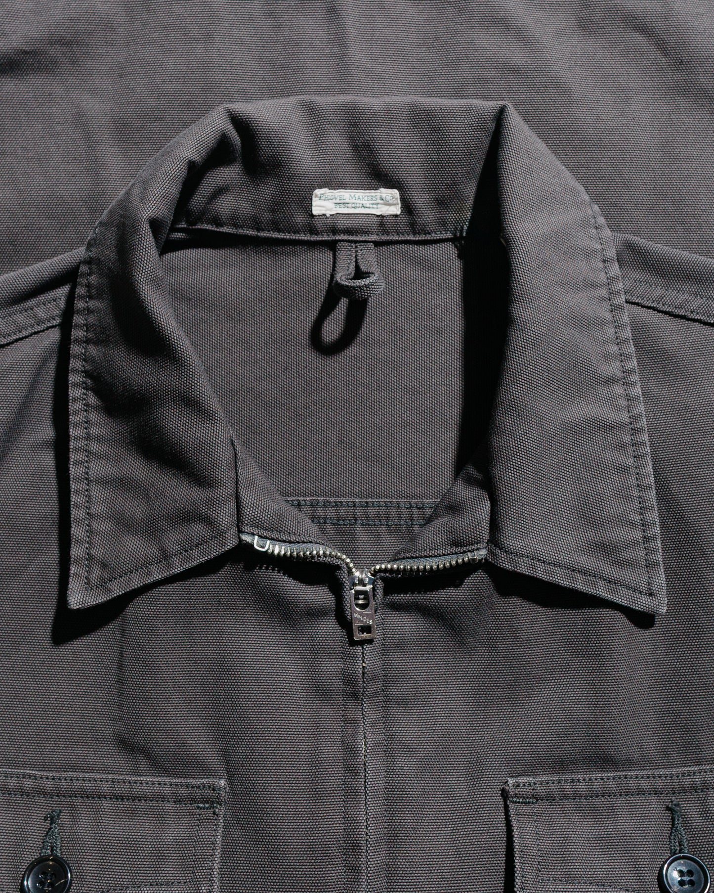 Phigvel Duck Cloth Workaday Jacket Charcoal