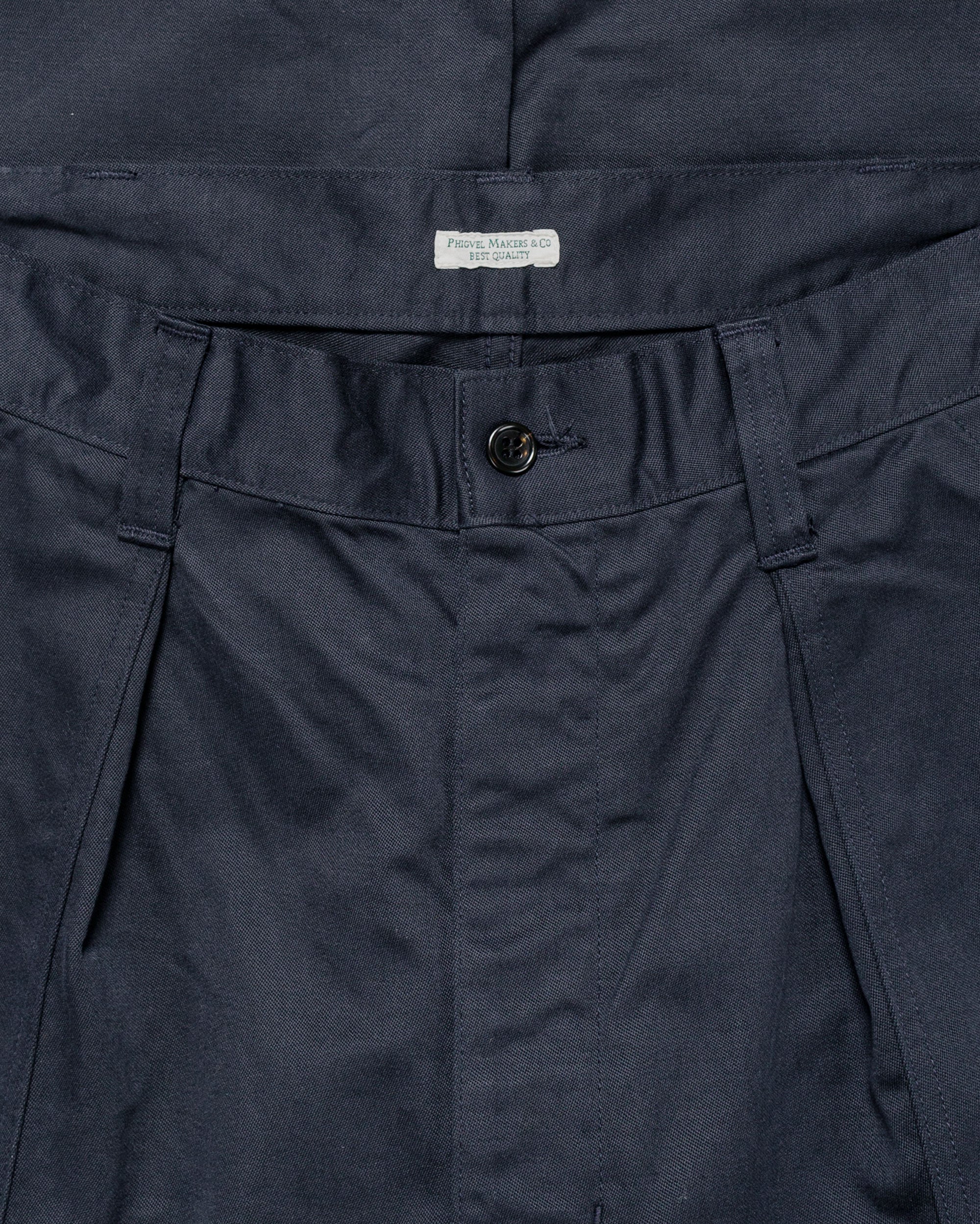 Phigvel Flight Trousers Grayish Navy