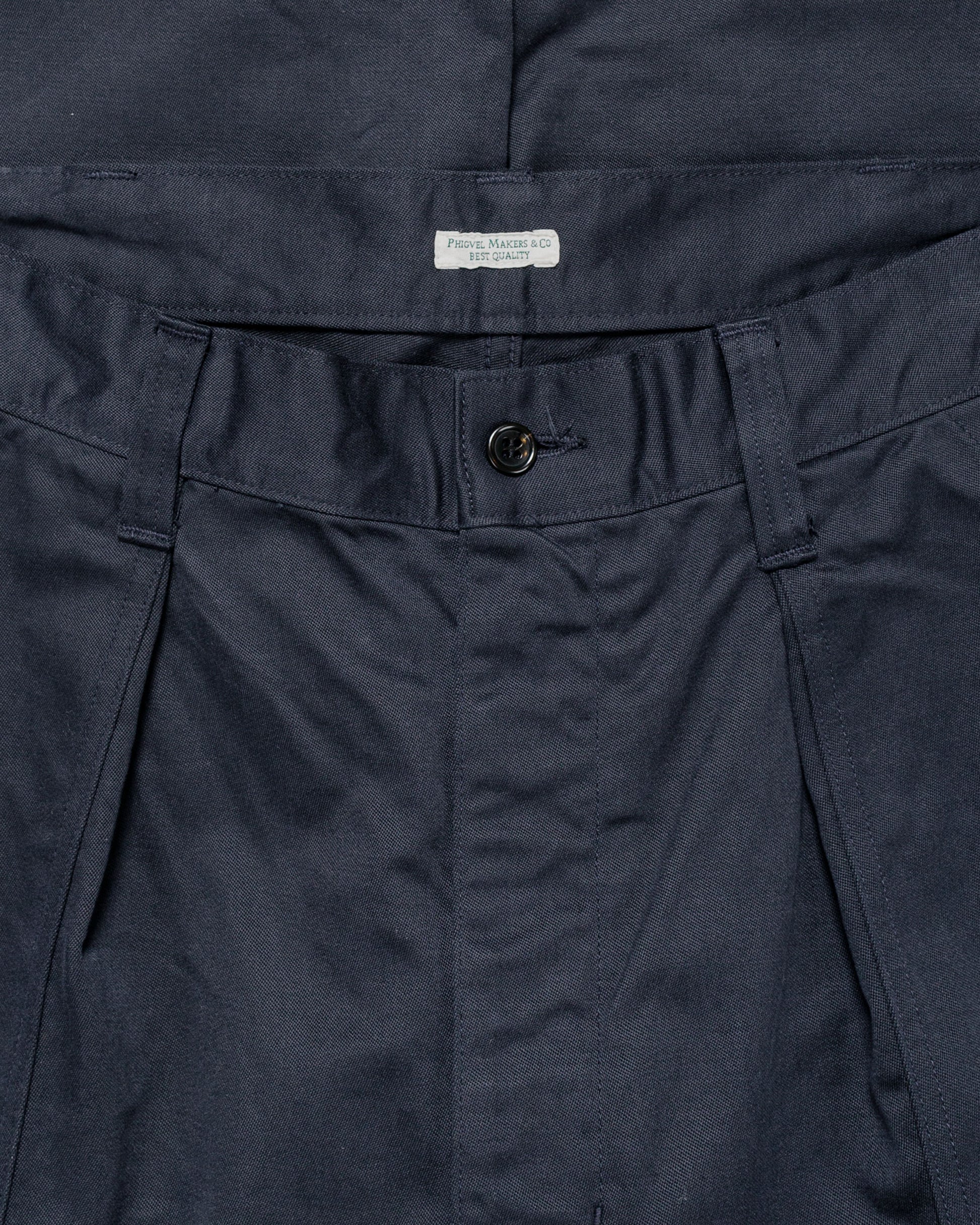 Phigvel Flight Trousers Grayish Navy