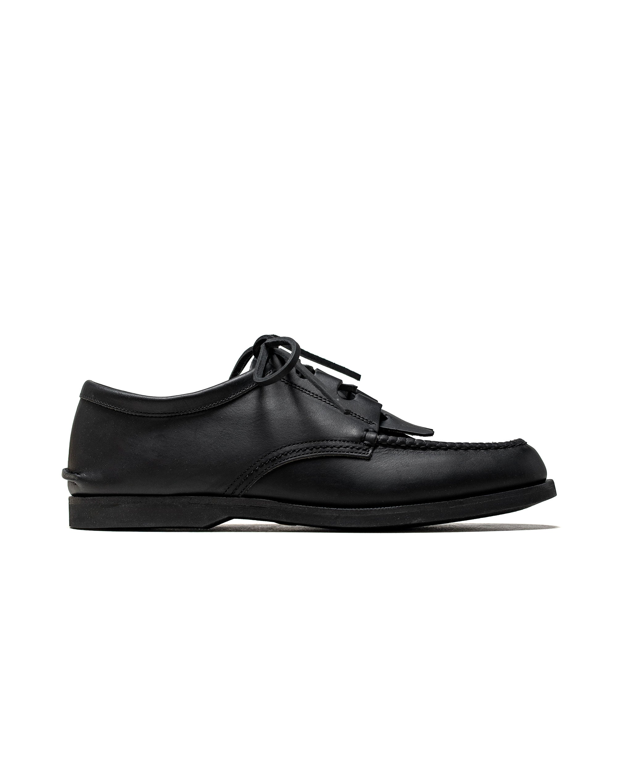 PHIGVEL MOCCASIN SHOES フィグベル PhigvelGhillieMoccasinBlack-2.