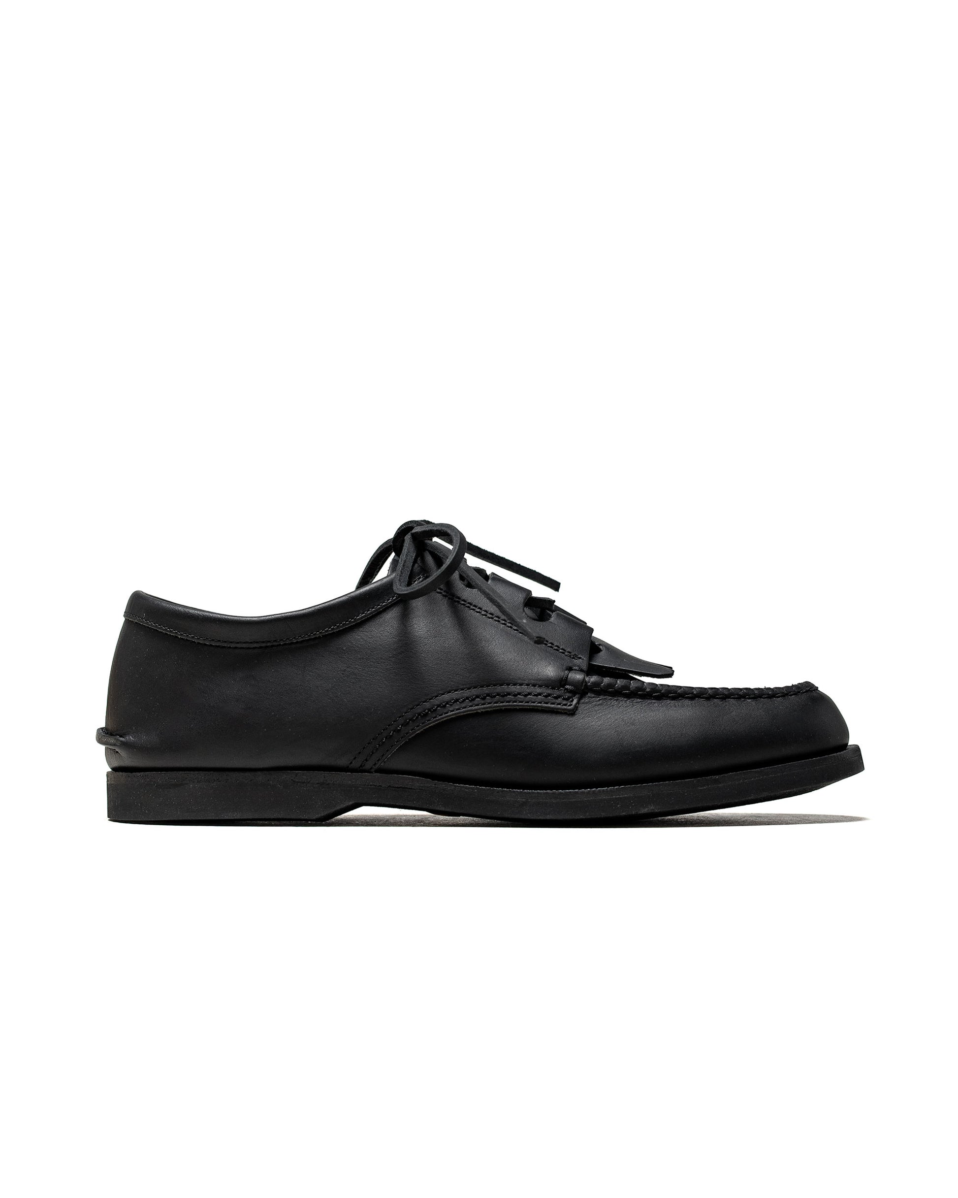 lost & found Phigvel Phigvel Ghillie Moccasin Black