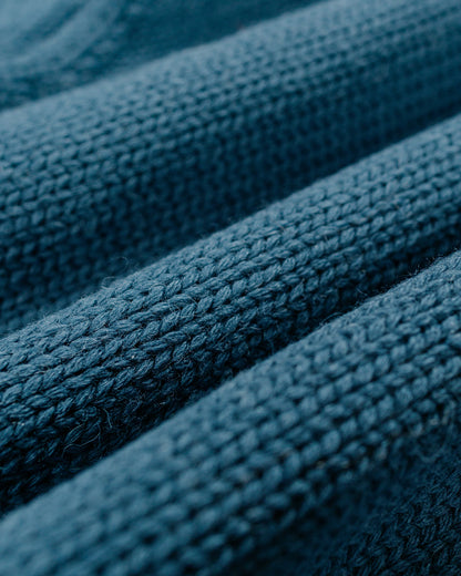 Phigvel Goodman's V Neck Sweater Cerulean