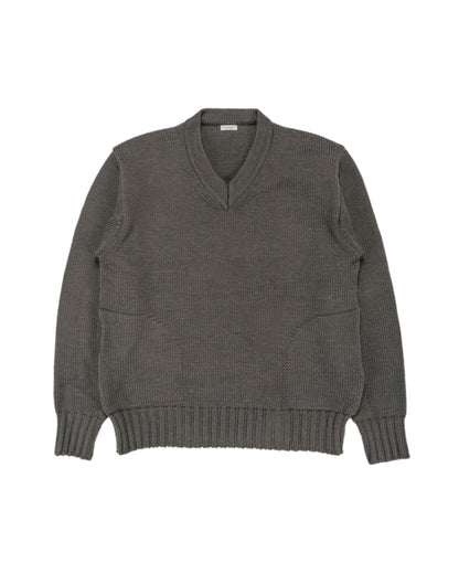 Phigvel Goodman's V Neck Sweater Dust Gray