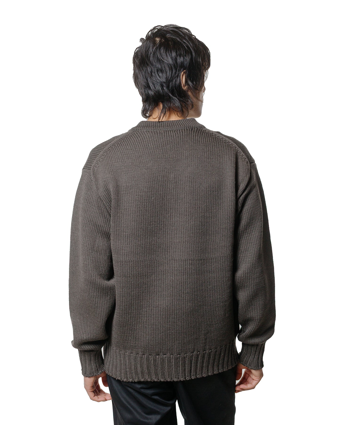 Phigvel Goodman's V Neck Sweater Dust Gray