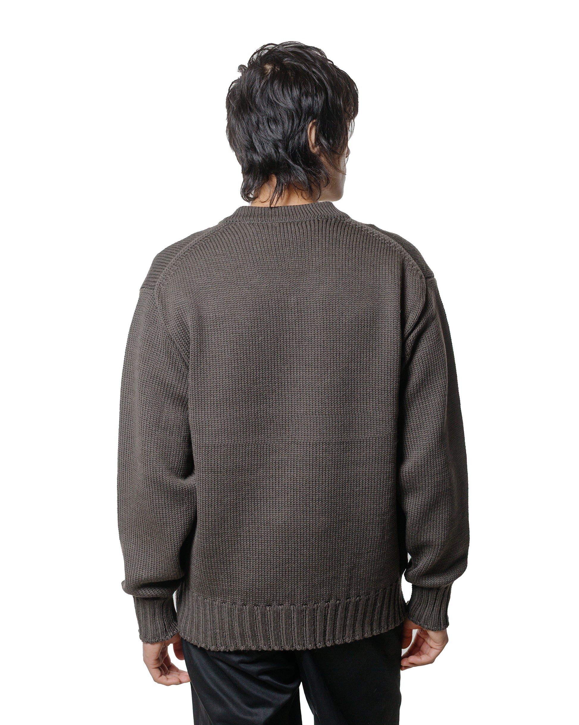 Phigvel Goodman's V Neck Sweater Dust Gray