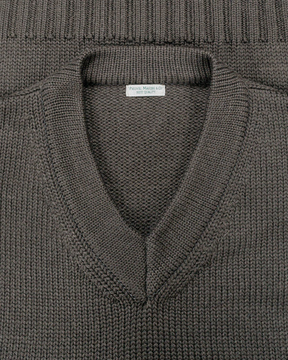 Phigvel Goodman's V Neck Sweater Dust Gray