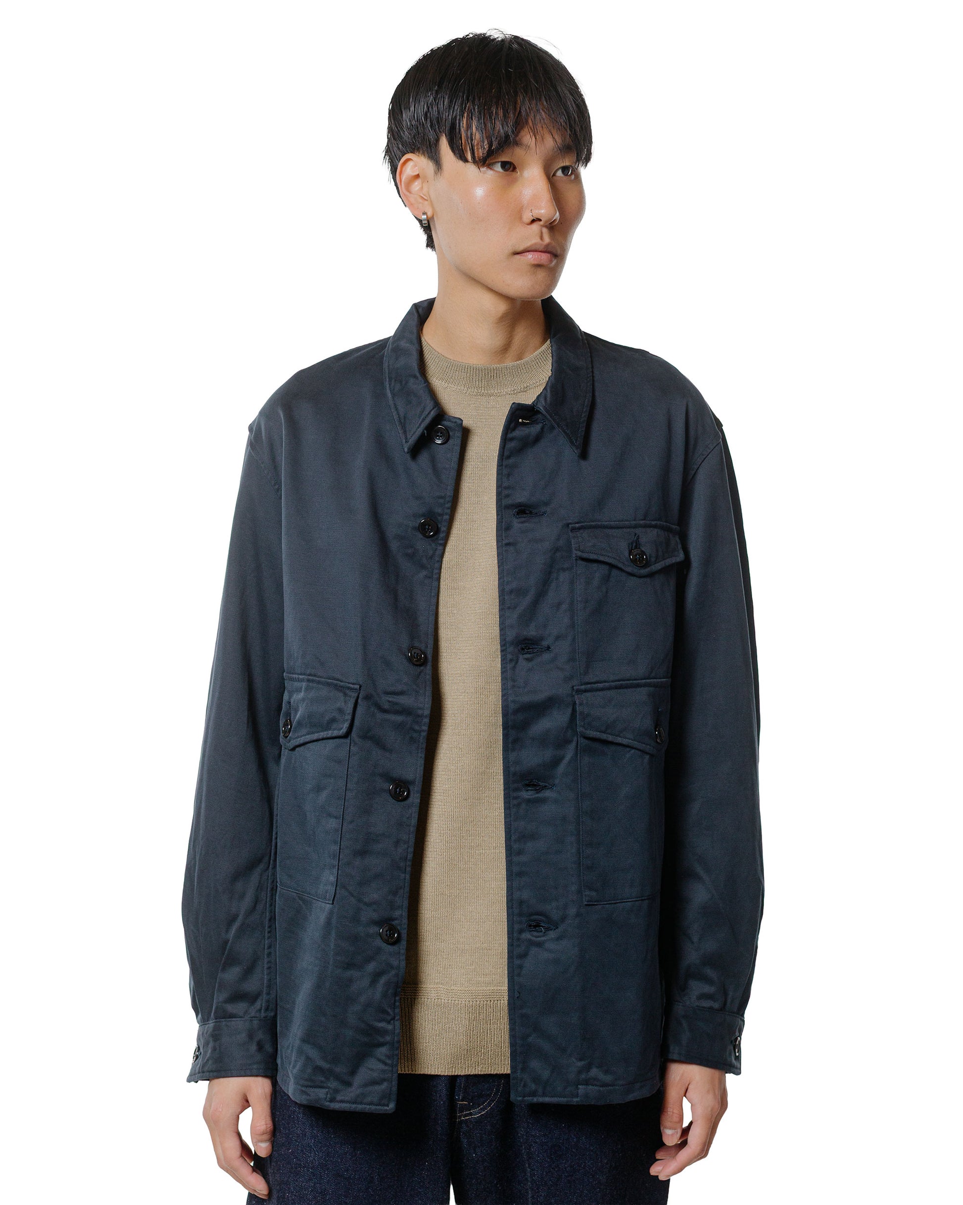 Phigvel Hunting Shirt Jacket Grayish Navy