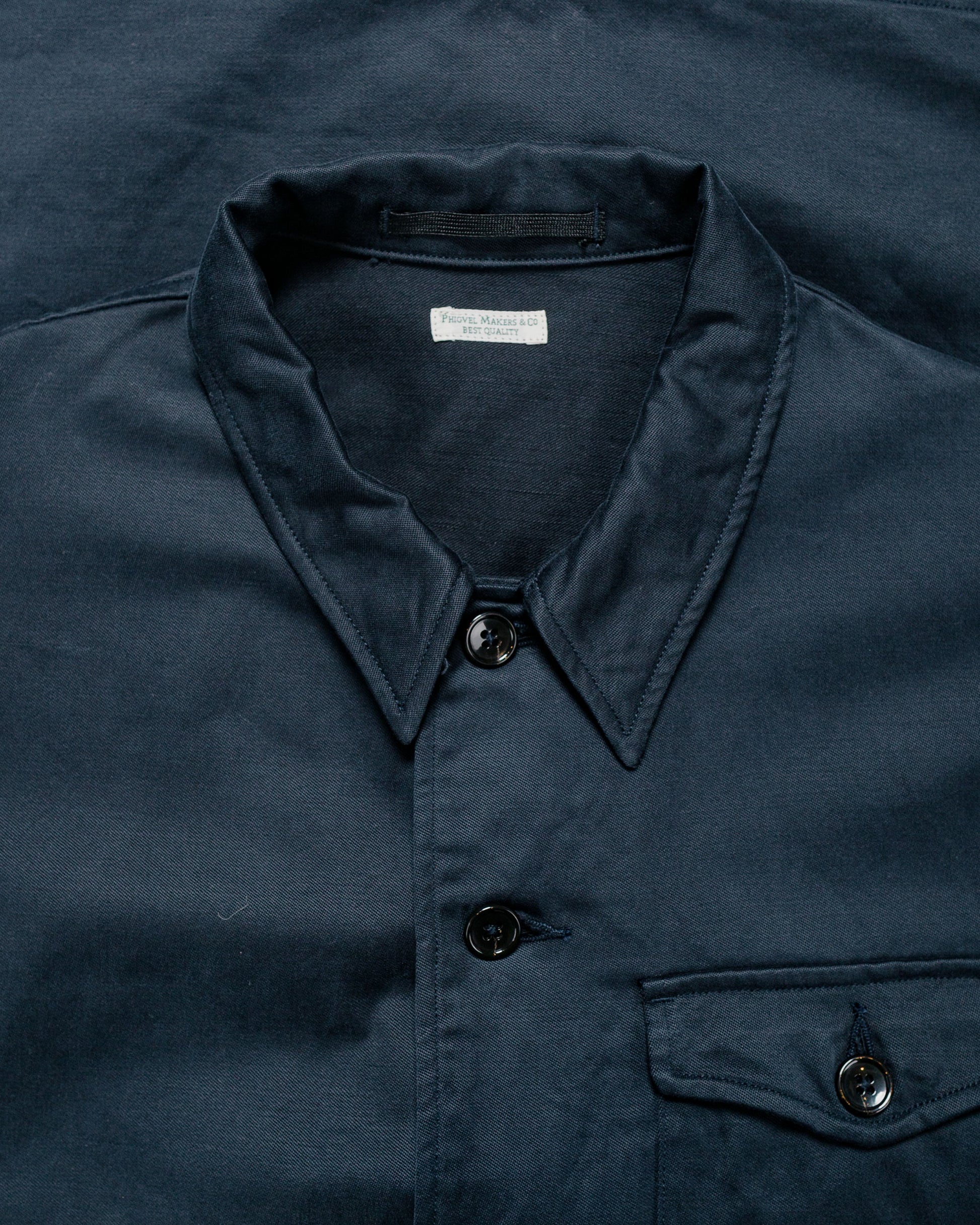 Phigvel Hunting Shirt Jacket Grayish Navy