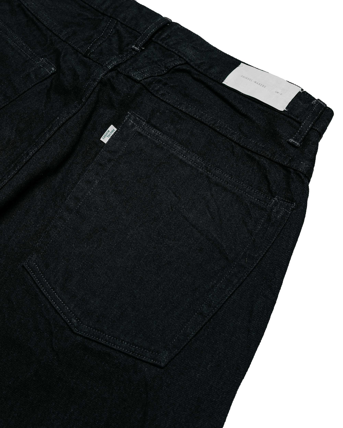 Phigvel Lady White Co. Classic Jeans Regular Black One Wash