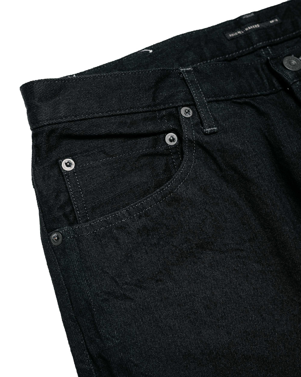 Phigvel Lady White Co. Classic Jeans Regular Black One Wash