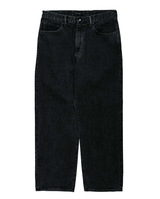 Phigvel Lady White Co. Classic Jeans Wide Faded Black Hand Fade