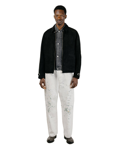 Phigvel Lost & Found Leather Zip Blouson Black(Suede)