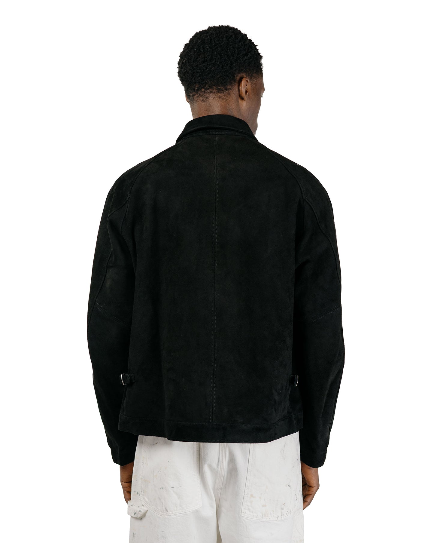 Phigvel Lost & Found Leather Zip Blouson Black(Suede)