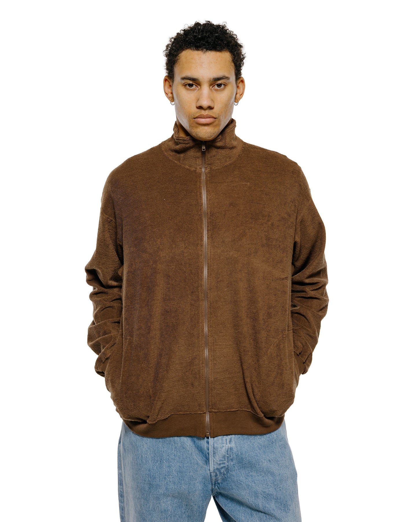 Phigvel Mountaineer Pile Jacket Sepia Brown