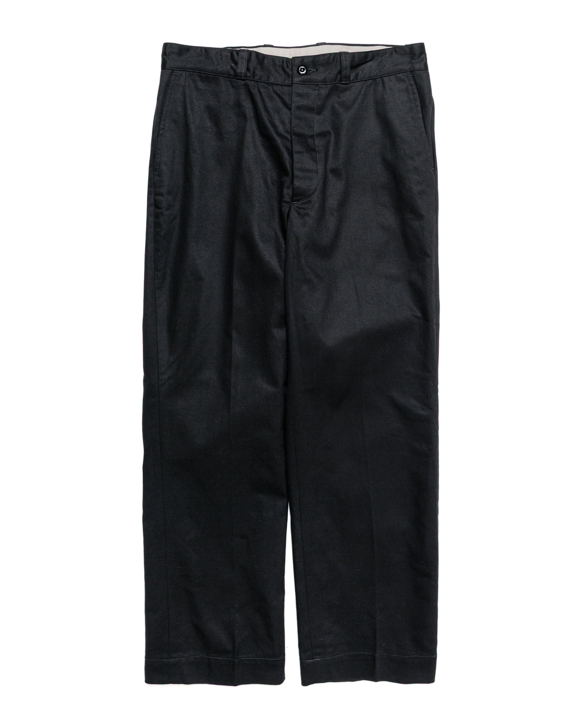 Phigvel Officer Trousers (Regular) Ink Black
