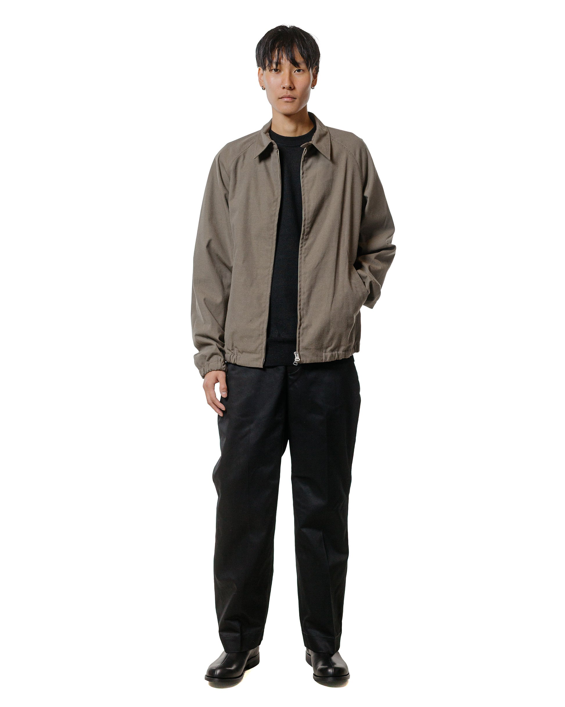 Phigvel Officer Trousers (Regular) Ink Black