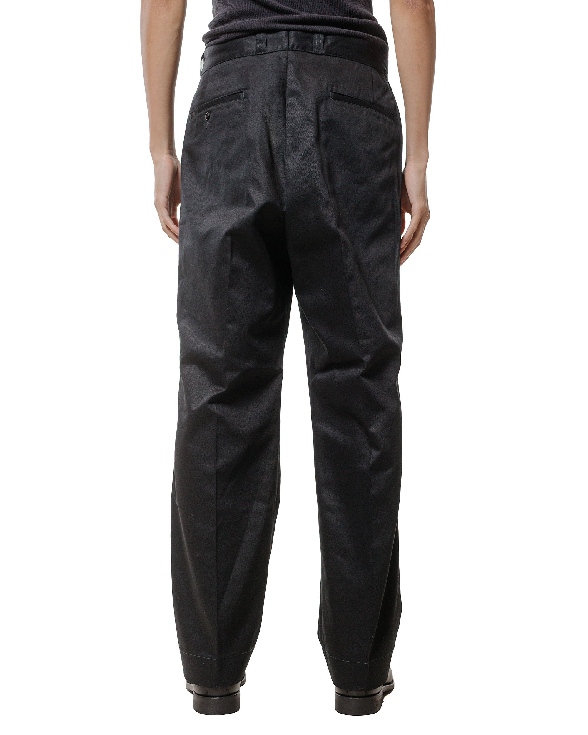 Phigvel Officer Trousers (Regular) Ink Black