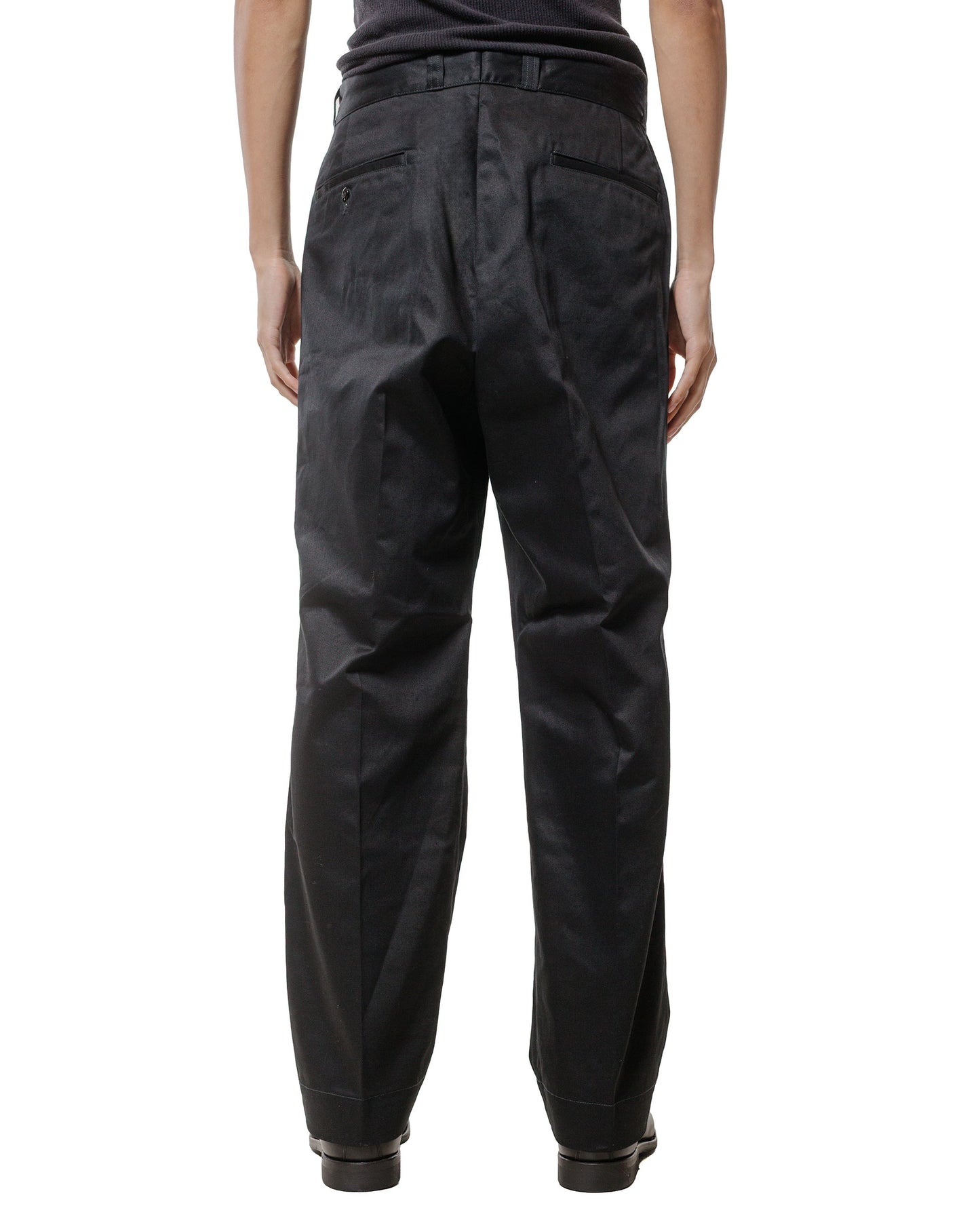 Phigvel Officer Trousers (Regular) Ink Black
