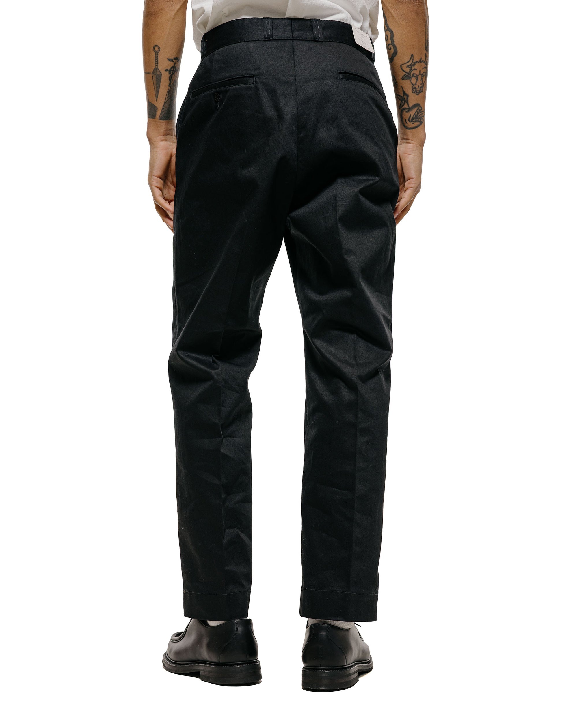 Phigvel Officer Trousers (Regular) Ink Black