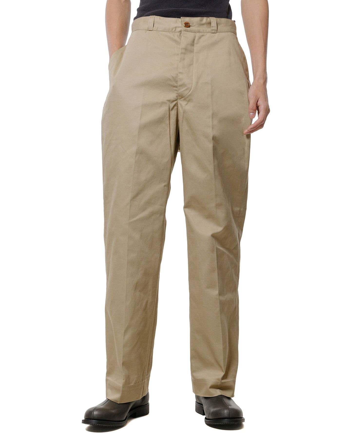 Phigvel Officer Trousers (Regular) Khaki Beige